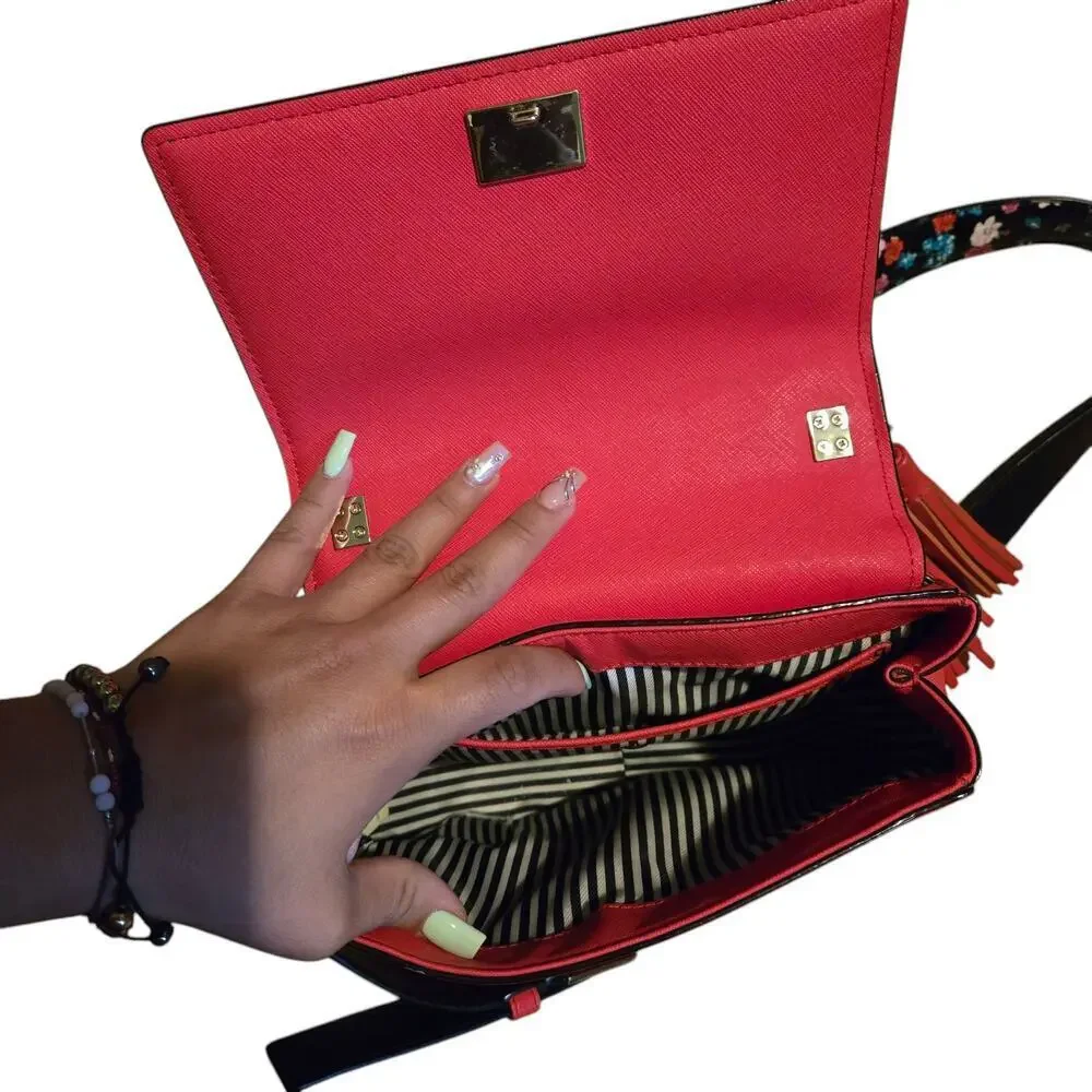 Kate Spade Red Cameron‎ Byrdie Saddle Bag